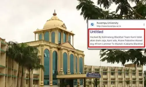 ಶಿವಮೊಗ್ಗ: ಕುವೆಂಪು ವಿವಿಯ ಅಧಿಕೃತ ವೆಬ್ ಸೈಟ್ ಹ್ಯಾಕ್