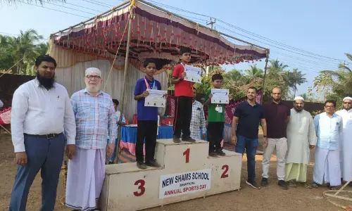 ನ್ಯೂ ಶಮ್ಸ್ ಸ್ಕೂಲ್ ನಲ್ಲಿ ವಾರ್ಷಿಕ ಕ್ರೀಡಾಕೂಟ