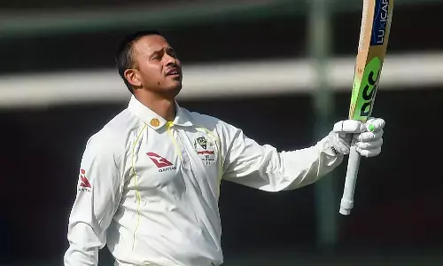 ಕಪ್ಪು ತೋಳುಪಟ್ಟಿ ಧರಿಸಿದ್ದಕ್ಕೆ ಉಸ್ಮಾನ್ ಖ್ವಾಜಾಗೆ ವಾಗ್ದಂಡನೆ!