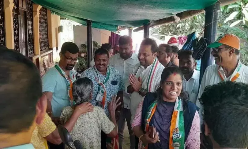 ಉಡುಪಿ ನಗರಸಭೆ ಉಪಚುನಾವಣೆ: ಕಾಂಗ್ರೆಸ್ ಮತ ಪ್ರಚಾರ