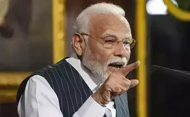 ಲೋಕಸಭಾ ಚುನಾವಣೆಯಲ್ಲಿ ಶೇ. 50ಕ್ಕಿಂತ ಹೆಚ್ಚು ಮತ ಗಳಿಸುವತ್ತ ಗುರಿ ಇಡಿ: ಬಿಜೆಪಿ ನಾಯಕರಿಗೆ ಪ್ರಧಾನಿ ಮೋದಿ ಕಿವಿಮಾತು