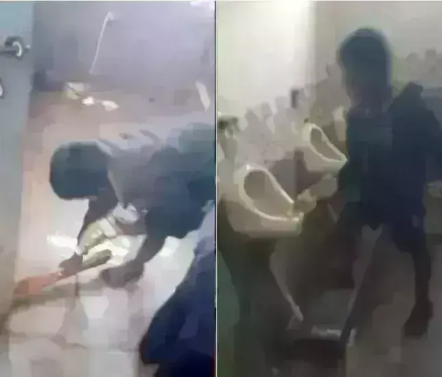 ಶಾಲಾ ಮಕ್ಕಳಿಂದ ಶೌಚಾಲಯ ಸ್ವಚ್ಛಗೊಳಿಸಿದ ಪ್ರಕರಣ: ಮುಖ್ಯ ಶಿಕ್ಷಕಿಯ ಬಂಧನ