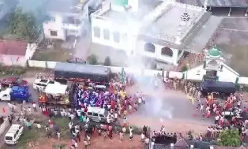 ಚಿಕ್ಕಮಗಳೂರು| ಶೋಭಾಯಾತ್ರೆ ವೇಳೆ ಪೊಲೀಸರ ಕರ್ತವ್ಯಕ್ಕೆ ಅಡ್ಡಿ ಆರೋಪ: 6 ಬಜರಂಗದಳ ಕಾರ್ಯಕರ್ತರ ವಿರುದ್ಧ ಎಫ್‍ಐಆರ್ ದಾಖಲು