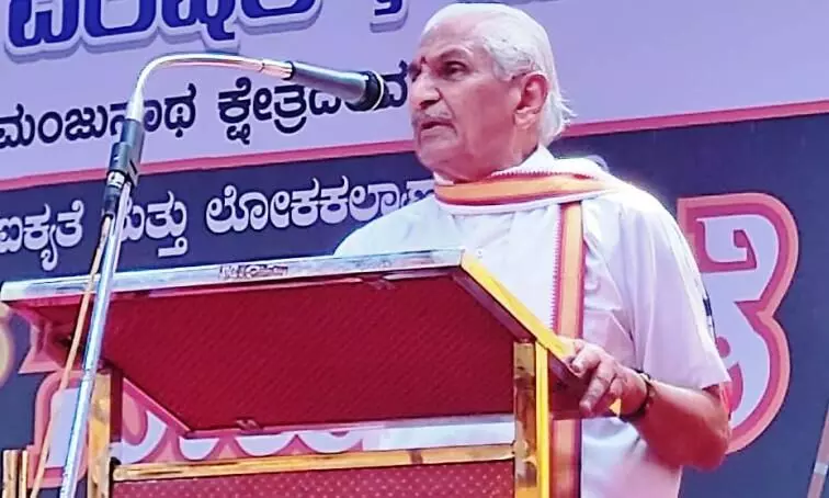 ದ್ವೇಷ ಭಾಷಣ: ಕಲ್ಲಡ್ಕ ಪ್ರಭಾಕರ್ ಭಟ್ ವಿರುದ್ಧ ಕ್ರಮಕ್ಕೆ ಆಗ್ರಹ