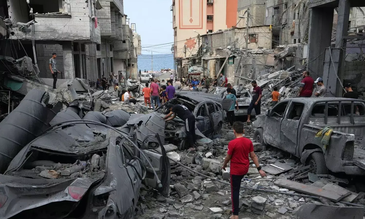 ಗಾಝಾ ನಿರಾಶ್ರಿತರ ಶಿಬಿರದ ಮೇಲೆ ಇಸ್ರೇಲ್‌ ವಾಯು ದಾಳಿ: ಕನಿಷ್ಠ 68 ಮಂದಿ ಸಾವು