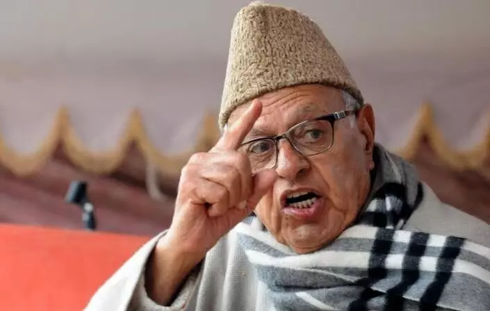 ಭಾರತ-ಪಾಕ್ ನಡುವೆ ಮಾತುಕತೆ ನಡೆಯದಿದ್ದರೆ ಗಾಝಾ, ಫೆಲೆಸ್ತೀನ್ ಸ್ಥಿತಿಯೇ ಬರಲಿದೆ: ಫಾರೂಕ್ ಅಬ್ದುಲ್ಲಾ