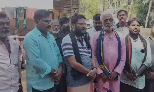 ಕಾರ್ಕಳ| ಗೋಶಾಲೆಯ ಗಂಜಲ ಸೋರಿಕೆಯಿಂದ ಕೆರೆ ಕಲುಷಿತ: ಕ್ರಮಕ್ಕೆ ಒತ್ತಾಯಿಸಿ ಅಯ್ಯಪ್ಪ ವೃತಧಾರಿಗಳಿಂದ ಮನವಿ