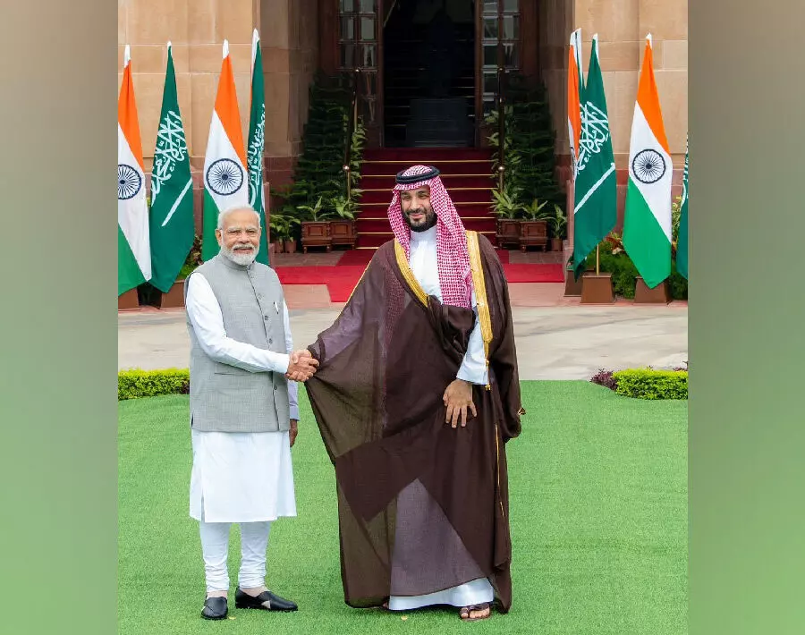 ಪಶ್ಚಿಮ ಏಷ್ಯಾದ ಸ್ಥಿತಿಗತಿ ಬಗ್ಗೆ ಪ್ರಧಾನಿ ಮೋದಿ, ಸೌದಿ ಯುವರಾಜ ಮಾತುಕತೆ