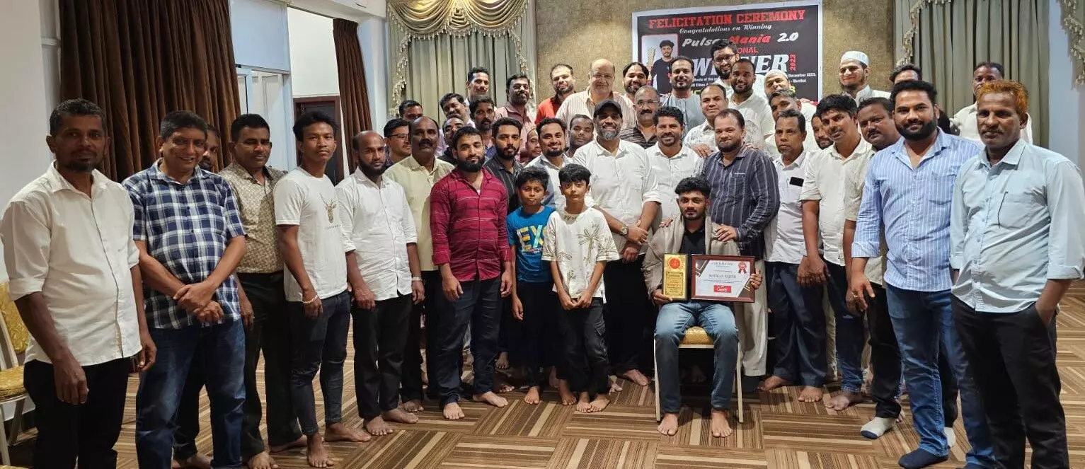 ಎಕೆ ಗ್ರೂಪ್ ಕಂಪನಿ ವತಿಯಿಂದ ರಾಷ್ಟ್ರಮಟ್ಟದಲ್ಲಿ ಸಾಧನೆಗೈದ ನೌಮಾನ್ ಪಜೀರ್ ರಿಗೆ ಸನ್ಮಾನ ಎಕೆ ಗ್ರೂಪ್ ಕಂಪನಿ ವತಿಯಿಂದ ರಾಷ್ಟ್ರಮಟ್ಟದಲ್ಲಿ ಸಾಧನೆಗೈದ ನೌಮಾನ್ ಪಜೀರ್ ರಿಗೆ ಸನ್ಮಾನ