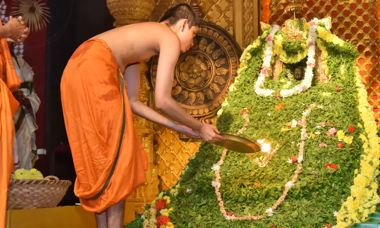 ಉಡುಪಿ ಕೃಷ್ಣನಿಗೆ ಕೋಟಿ ತುಳಸಿ ಅರ್ಚನೆ