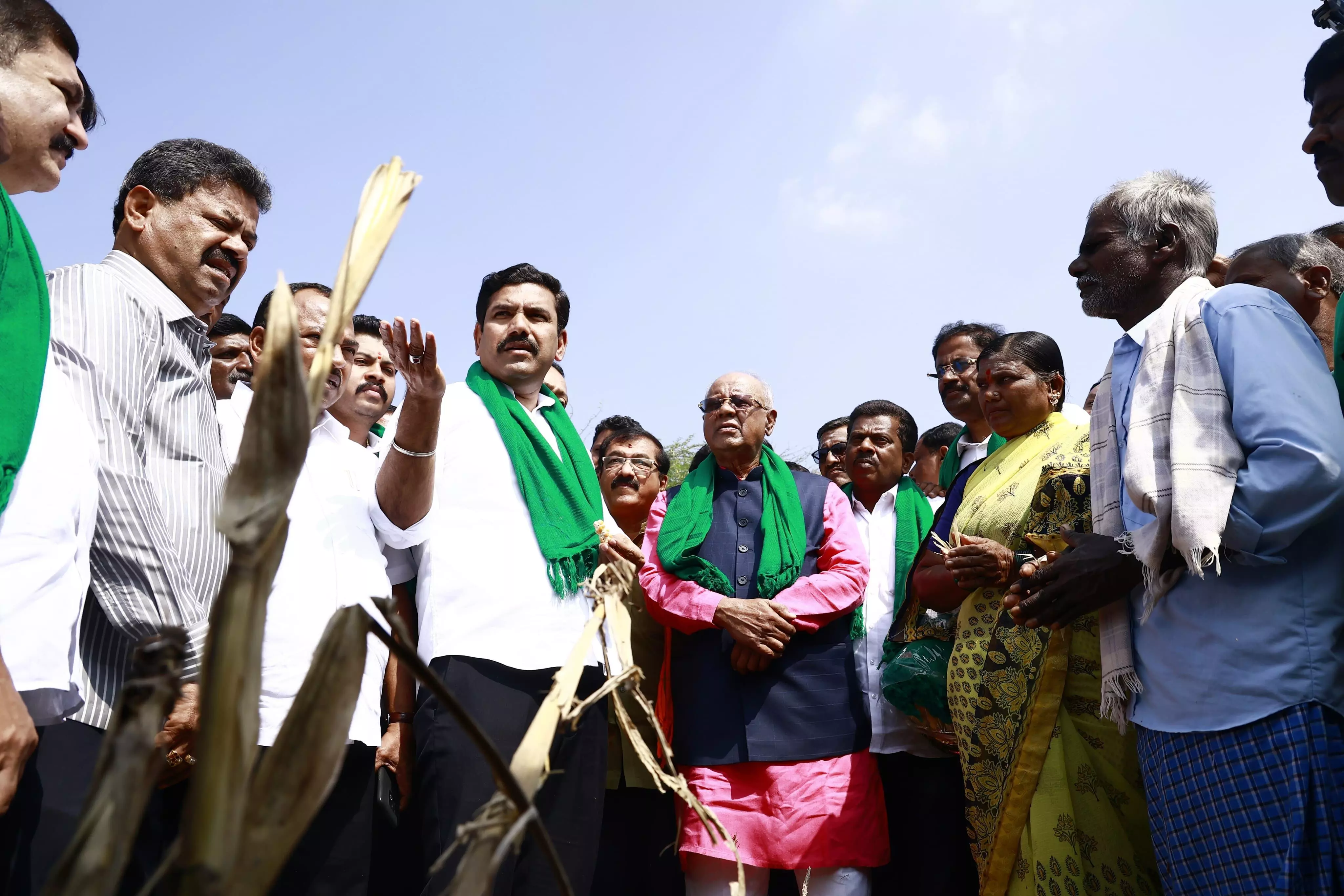 ಚುನಾವಣಾ ರಾಜಕಾರಣ ಬದಿಗಿಟ್ಟು ಮುಗ್ಧ ರೈತರ ನೆರವಿಗೆ ಧಾವಿಸಿ: ಬಿ.ವೈ.ವಿಜಯೇಂದ್ರ ಆಗ್ರಹ