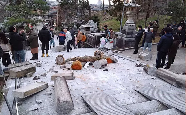 ಜಪಾನ್‌ ನಲ್ಲಿ ಒಂದೇ ದಿನ 155 ಬಾರಿ ಭೂಕಂಪನ: ಮೃತರ ಸಂಖ್ಯೆ 30ಕ್ಕೆ ಏರಿಕೆ