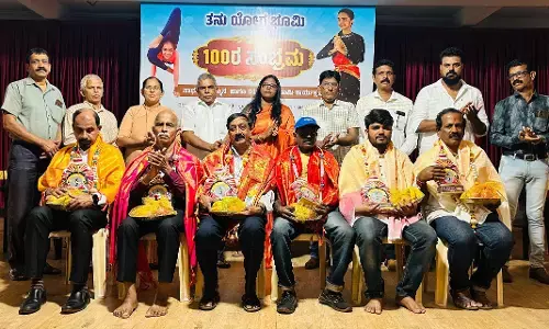 ಯೋಗಪಟು ತನುಶ್ರೀ ಸಂಸ್ಕೃತಿ ಯೋಗದ ಯೋಧೆ: ಸುಭಾಸ್ ಬೈಲೂರು