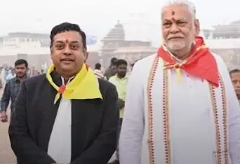 ಸರೋವರದಲ್ಲಿ ಎರಡು ಗಂಟೆ ಸಿಲುಕಿಕೊಂಡ ಸಂಬಿತ್ ಪಾತ್ರ, ಕೇಂದ್ರ ಸಚಿವ ಪರ್ಷೋತ್ತಮ್ ರುಪಾಲಾ!