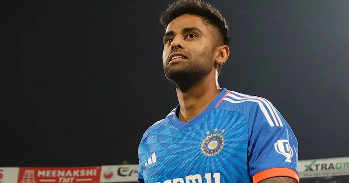 ಗಾಯದ ಸಮಸ್ಯೆ: ದೇಶೀಯ ಕ್ರಿಕೆಟ್ ನಿಂದ ಸೂರ್ಯಕುಮಾರ್ ಹೊರಕ್ಕೆ