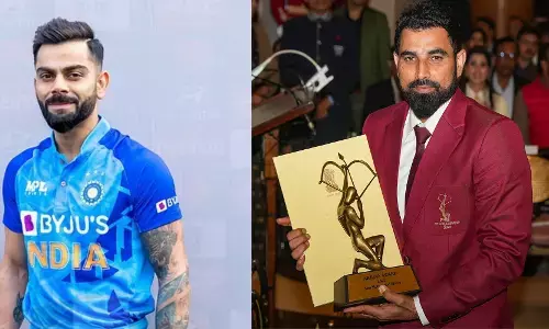 ಮುಬಾರಕ್ ಹೋ ಲಾಲಾ: ಮುಹಮ್ಮದ್ ಶಮಿಗೆ ವಿರಾಟ್ ಕೊಹ್ಲಿ ಅಭಿನಂದನೆ