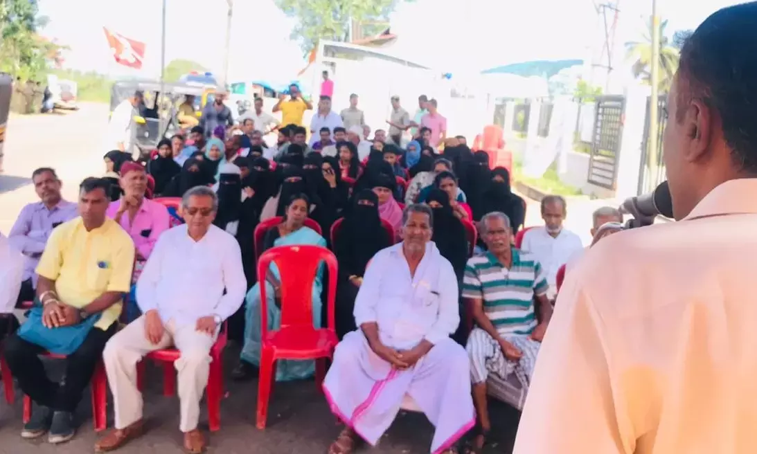 ಹರೇಕಳ: ಸಿಪಿಐಎಂ ನೇತೃತ್ವದಲ್ಲಿ ಹರೇಕಳ ಗ್ರಾಮ ಪಂಚಾಯತ್ ಚಲೋ