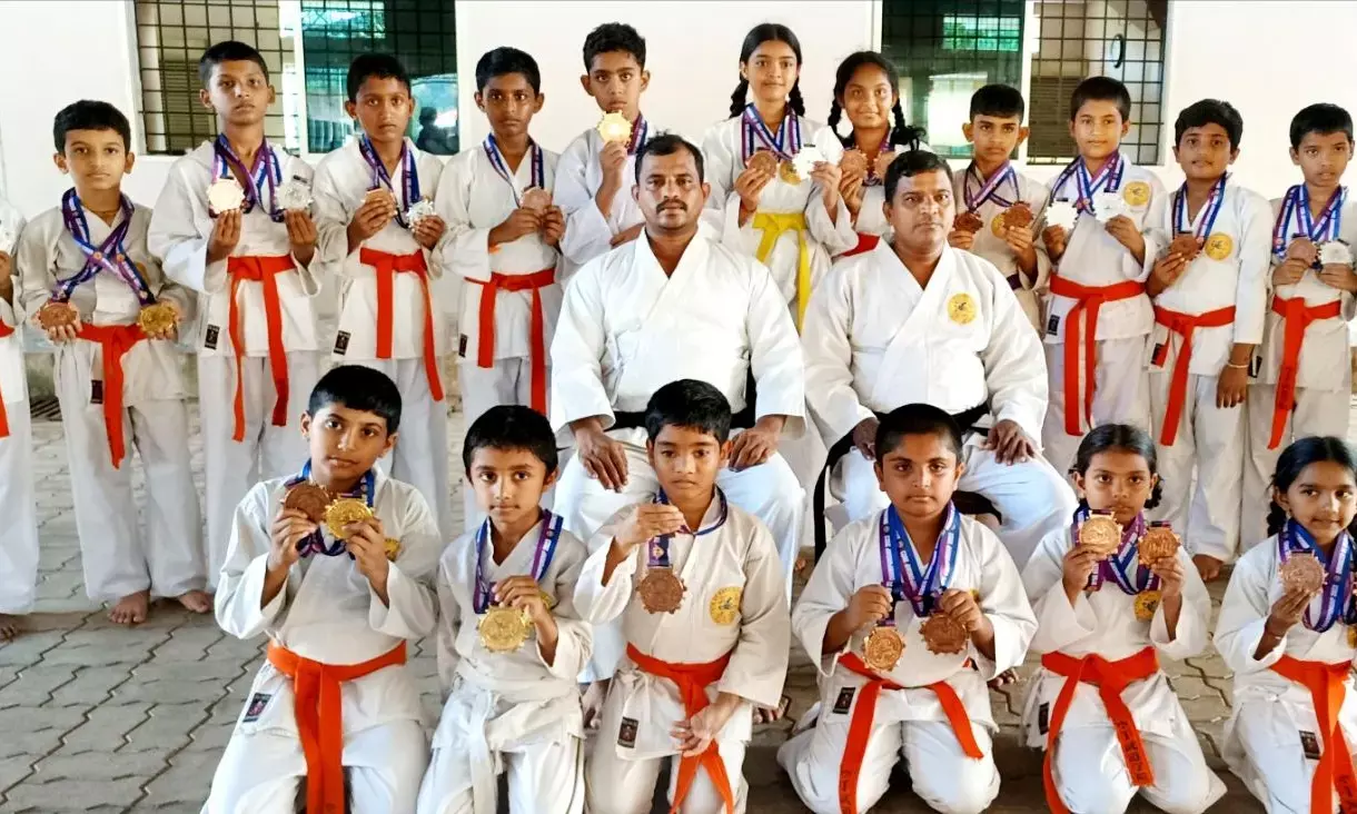 ಇನ್ಸಿಟ್ಯೂಟ್ ಆಫ್ ಕರಾಟೆ ಆ್ಯಂಡ್ ಅಲೈಡ್ ಆರ್ಟ್ಸ್‌: ಕರಾಟೆಯಲ್ಲಿ 5 ಚಿನ್ನ, 8 ಬೆಳ್ಳಿ, 27 ಕಂಚಿನ ಪದಕ