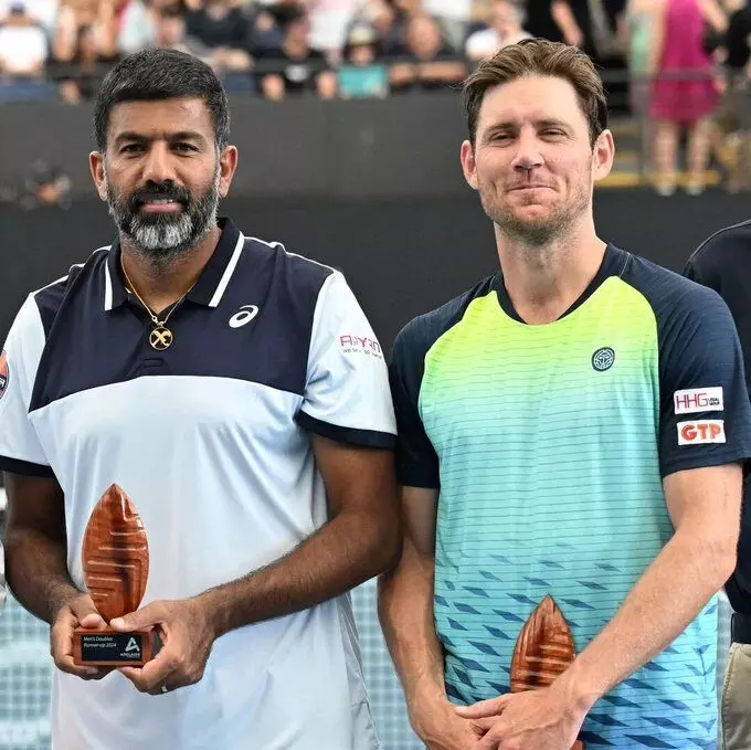 ಅಡಿಲೇಡ್ ಇಂಟರ್ನ್ಯಾಶನಲ್ ಟೆನಿಸ್ ಟೂರ್ನಿ ; ರೋಹನ್ ಬೋಪಣ್ಣ-ಮ್ಯಾಥ್ಯೂ ಎಬ್ಡೆನ್ ಫೈನಲ್ ಗೆ ಅಡಿಲೇಡ್ ಇಂಟರ್ನ್ಯಾಶನಲ್ ಟೆನಿಸ್ ಟೂರ್ನಿ ; ರೋಹನ್ ಬೋಪಣ್ಣ-ಮ್ಯಾಥ್ಯೂ ಎಬ್ಡೆನ್ ಫೈನಲ್ ಗೆ