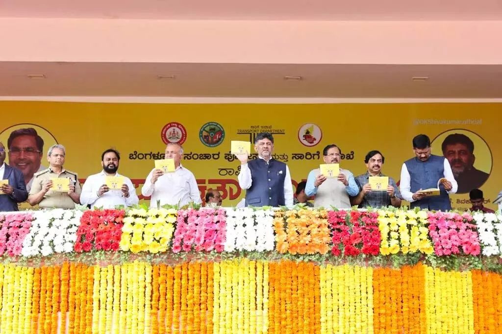 ‘ಎಐ’ ಮೂಲಕ ಸಂಚಾರ ನಿಯಮ ಉಲ್ಲಂಘನೆ ಮೇಲೆ ನಿಗಾ: ಡಿ.ಕೆ. ಶಿವಕುಮಾರ್