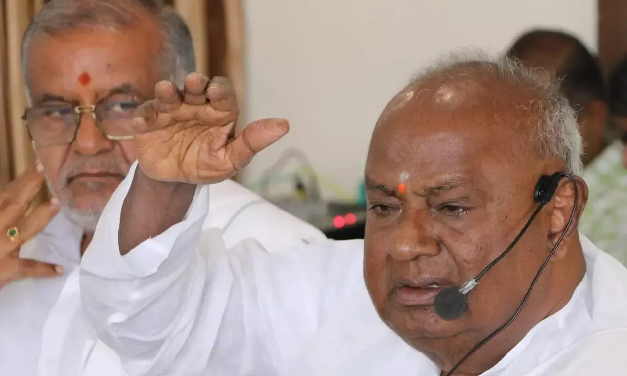 ಪ್ರಧಾನಿ ಮೋದಿ ಹೇಳಿದಂತೆ ಕುಮಾರಸ್ವಾಮಿ ಕೇಳ್ತಾರೆ: ಜೆಡಿಎಸ್ ವರಿಷ್ಠ ಎಚ್.ಡಿ. ದೇವೇಗೌಡ