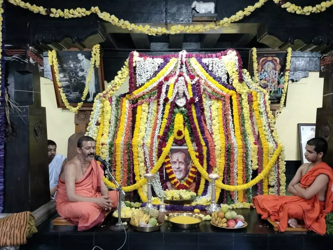 ಉಡುಪಿ: ಪೇಜಾವರ ಮಠದಲ್ಲಿ ಶ್ರೀವಿಶ್ವೇಶತೀರ್ಥ ಸಂಸ್ಮರಣೆ ಉಡುಪಿ: ಪೇಜಾವರ ಮಠದಲ್ಲಿ ಶ್ರೀವಿಶ್ವೇಶತೀರ್ಥ ಸಂಸ್ಮರಣೆ