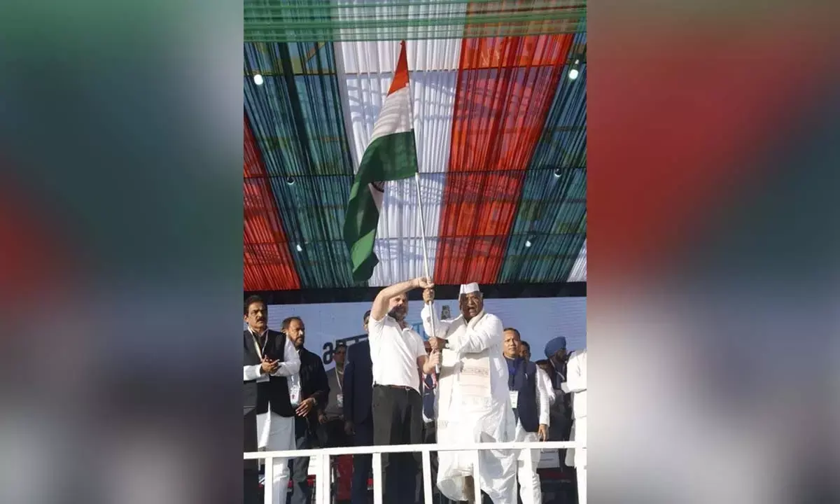 ʼಭಾರತ್ ಜೋಡೊ ನ್ಯಾಯ ಯಾತ್ರೆʼಗೆ ಚಾಲನೆ ನೀಡಿದ ರಾಹುಲ್ ಗಾಂಧಿ, ಮಲ್ಲಿಕಾರ್ಜುನ ಖರ್ಗೆ