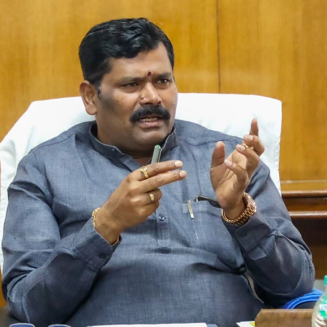 ಸಿದ್ದರಾಮಯ್ಯ ಕಾಲಿನ ಧೂಳಿಗೂ ಅನಂತಕುಮಾರ್ ಹೆಗಡೆ ಸಮವಲ್ಲ: ಸಚಿವ ಶಿವರಾಜ್‌ ತಂಗಡಗಿ