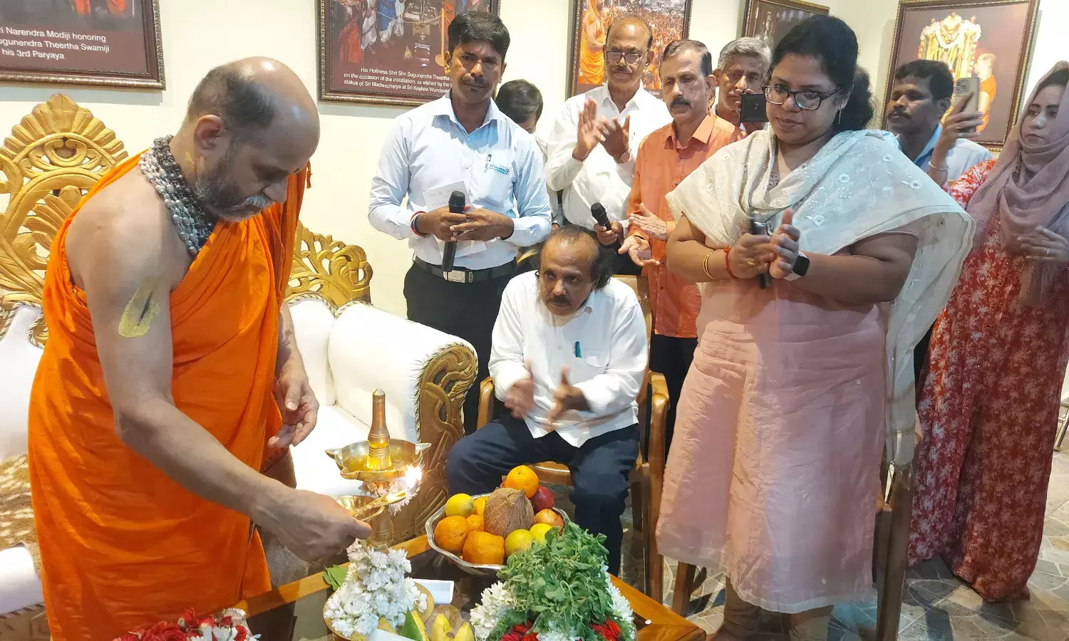 ಪುತ್ತಿಗೆ ಸ್ವಾಮೀಜಿಯ ಛಾಯಾಚಿತ್ರಗಳ ಪ್ರದರ್ಶನ ಉದ್ಘಾಟನೆ