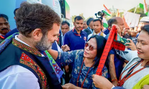 ಭಾರತ್ ಜೋಡೋ ನ್ಯಾಯ್ ಯಾತ್ರೆ ವೇಳೆ ಕಾಂಗ್ರೆಸ್ ಮುಖಂಡರಿಂದ ನೂರಾರು ದೇಗುಲ ಭೇಟಿ