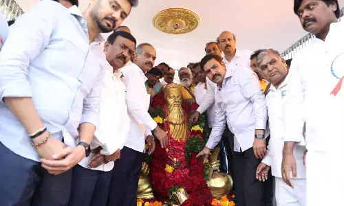 ಬೆಂಗಳೂರಿನ ತಿರುವಳ್ಳವರ್, ಚೆನ್ನೈನ ಸರ್ವಜ್ಞನ ಪ್ರತಿಮೆಗಳು ಸಹೋದರತ್ವದ ಸಂಕೇತ: ಬಿ.ವೈ.ವಿಜಯೇಂದ್ರ