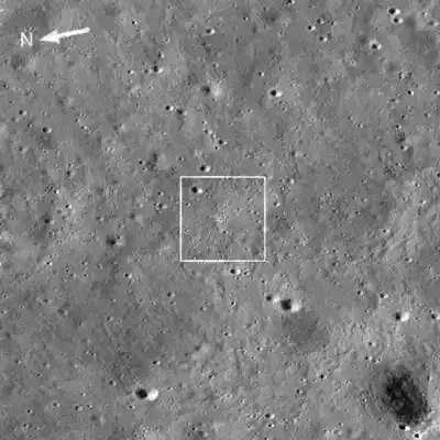 ವಿಕ್ರಮ್ ಲ್ಯಾಂಡರ್ ಮೇಲೆ ಬೆಳಕು ಪ್ರತಿಫಲಿಸಿದ ನಾಸಾದ ಎಲ್ಆರ್ಒ ವಿಕ್ರಮ್ ಲ್ಯಾಂಡರ್ ಮೇಲೆ ಬೆಳಕು ಪ್ರತಿಫಲಿಸಿದ ನಾಸಾದ ಎಲ್ಆರ್ಒ