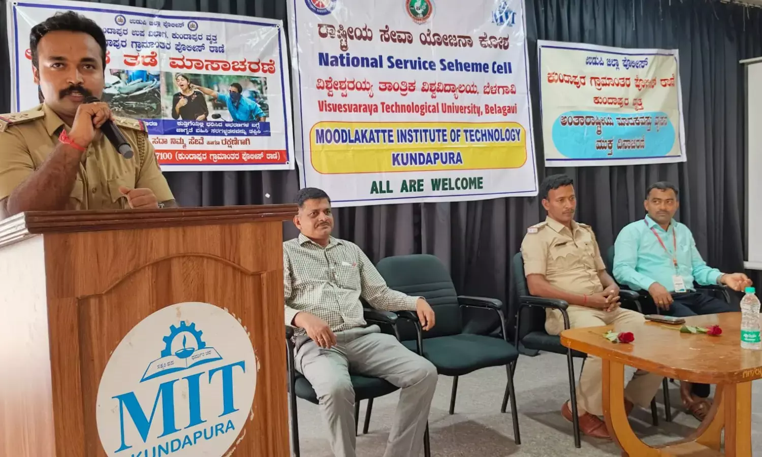 ಅಪರಾಧ ನಡೆಯದಂತೆ ಮುಂಜಾಗ್ರತೆ ವಹಿಸುವುದು ಅಗತ್ಯ: ಎಸ್ಸೈ ಪವನ್ ನಾಯಕ್