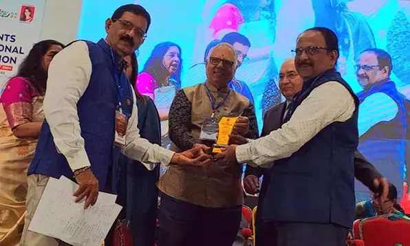 ತಿರುವನಂತಪುರದಲ್ಲಿ ನಡೆದ ಅಂತರಾಷ್ಟ್ರೀಯ ಸಮ್ಮೇಳನದಲ್ಲಿ ಜಯಂಟ್ಸ್ ಉಡುಪಿಗೆ ಪ್ರಶಸ್ತಿ