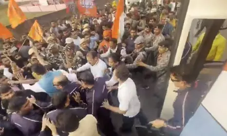 ಭಾರತ್ ಜೋಡೊ ನ್ಯಾಯ ಯಾತ್ರೆ ವೇಳೆ ‘ಜೈ ಶ‍್ರೀರಾಮ್’, ‘ಮೋದಿ’ ಘೋಷಣೆ ಕೂಗಿದ ಬಿಜೆಪಿ ಕಾರ್ಯಕರ್ತರು; ರಾಹುಲ್‌ ಗಾಂಧಿ ಪ್ರತಿಕ್ರಿಯಿಸಿದ್ದು ಹೀಗೆ...