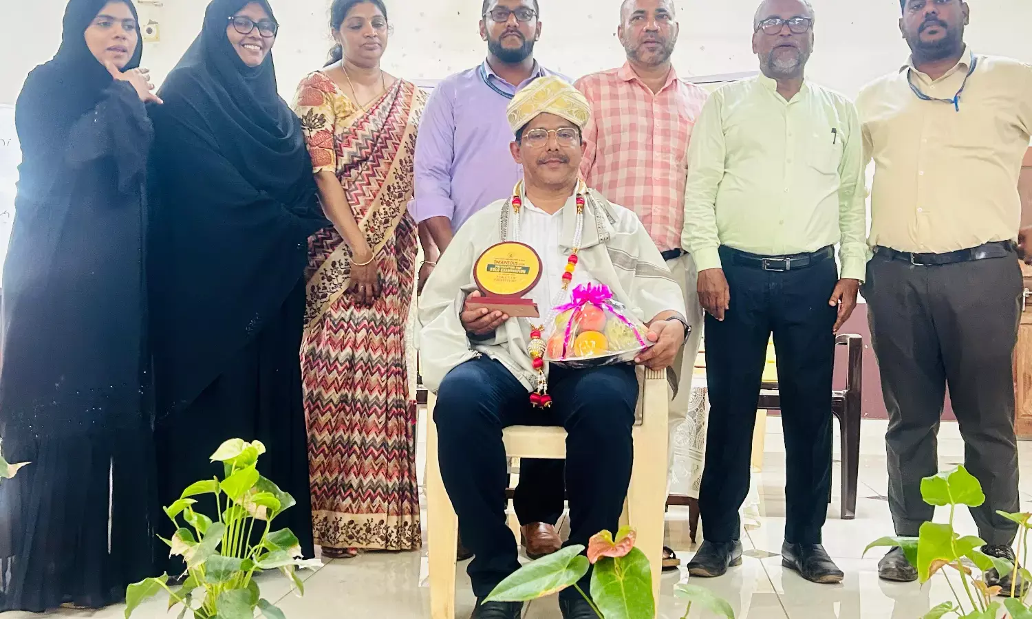 ರಾಷ್ಟ್ರ ಪ್ರಶಸ್ತಿ ವಿಜೇತ ಶಿಕ್ಷಕ ಯಾಕೂಬ್ ಕೊಯ್ಯೂರ್‌ಗೆ ಸನ್ಮಾನ