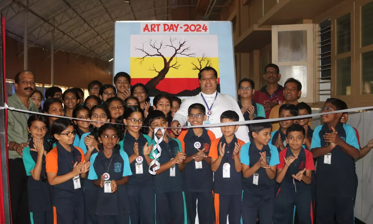 ಲೂರ್ಡ್ಸ್ ಸೆಂಟ್ರಲ್ ಸ್ಕೂಲ್‌ನಲ್ಲಿ ‘ಕಲಾ ದಿನ’ ಕಾರ್ಯಕ್ರಮ