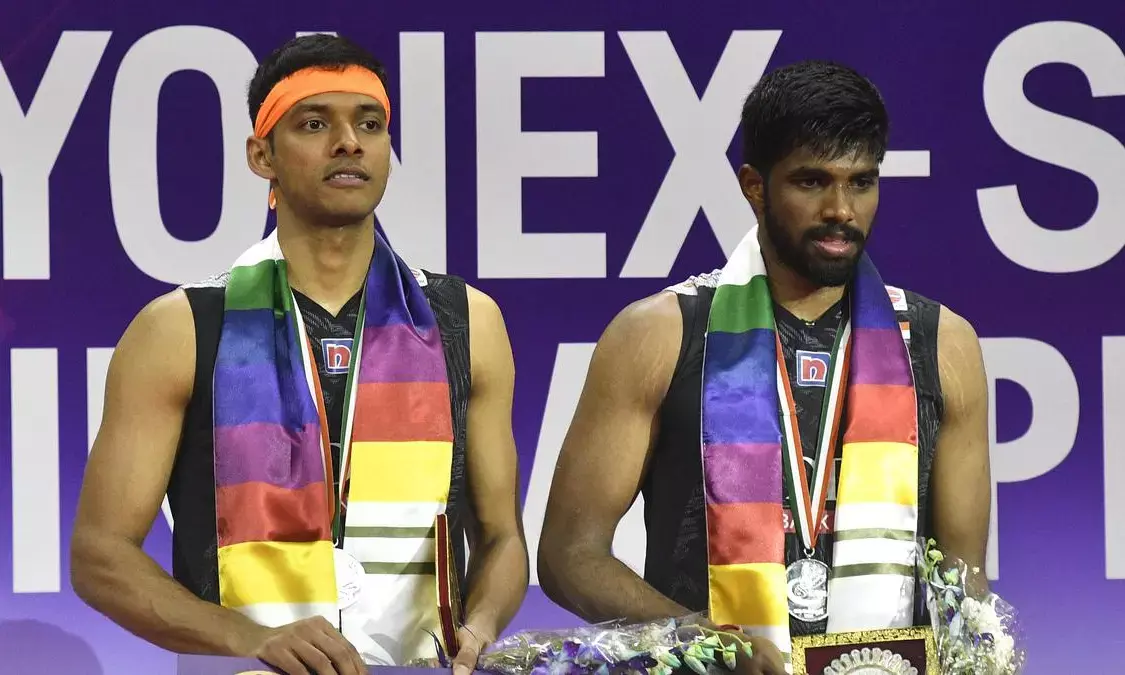 ಇಂಡಿಯಾ ಓಪನ್: ಎರಡನೇ ಸ್ಥಾನಕ್ಕೆ ತೃಪ್ತಿಪಟ್ಟ ಸಾತ್ವಿಕ್-ಚಿರಾಗ್ ಶೆಟ್ಟಿ