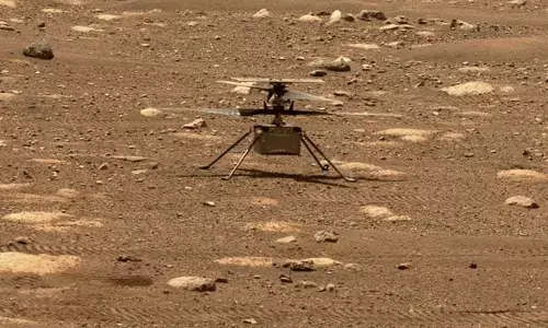 ತಾಂತ್ರಿಕ ಅಡಚಣೆಯಿಂದ ಸಂಪರ್ಕ ಕಳೆದುಕೊಂಡಿದ್ದ ಮಂಗಳ ಗ್ರಹದ ಮೇಲಿನ ಇನ್ ಜೆನ್ಯುಟಿ ಹೆಲಿಕಾಪ್ಟರ್; ಮರು ಸಂಪರ್ಕ ಸಾಧಿಸಿದ ನಾಸಾ