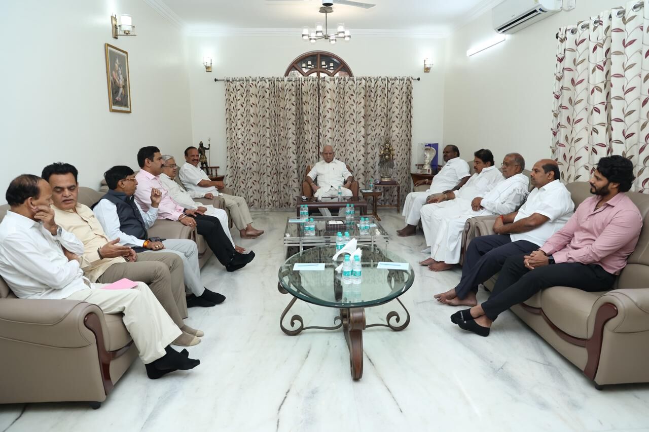 ರಾಜ್ಯ ಬಿಜೆಪಿ ನಾಯಕರನ್ನು ಭೇಟಿ ಮಾಡಿದ ಎಚ್‌.ಡಿ. ಕುಮಾರಸ್ವಾಮಿ