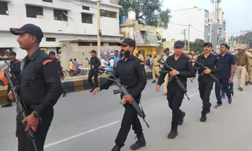 ಕೋಲಾರ| ರಾಮ ಮಂದಿರ ಉದ್ಘಾಟನೆ ಹಿನ್ನೆಲೆ: ಜಿಲ್ಲಾದ್ಯಂತ ಬಿಗಿ ಪೊಲೀಸ್ ಭದ್ರತೆ