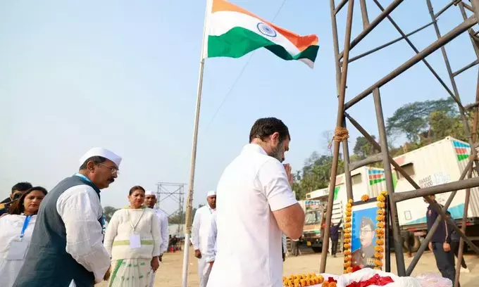 ನೇತಾಜಿ ಜನ್ಮದಿನಾಚರಣೆ : ರಾಹುಲ್ ನಮನ