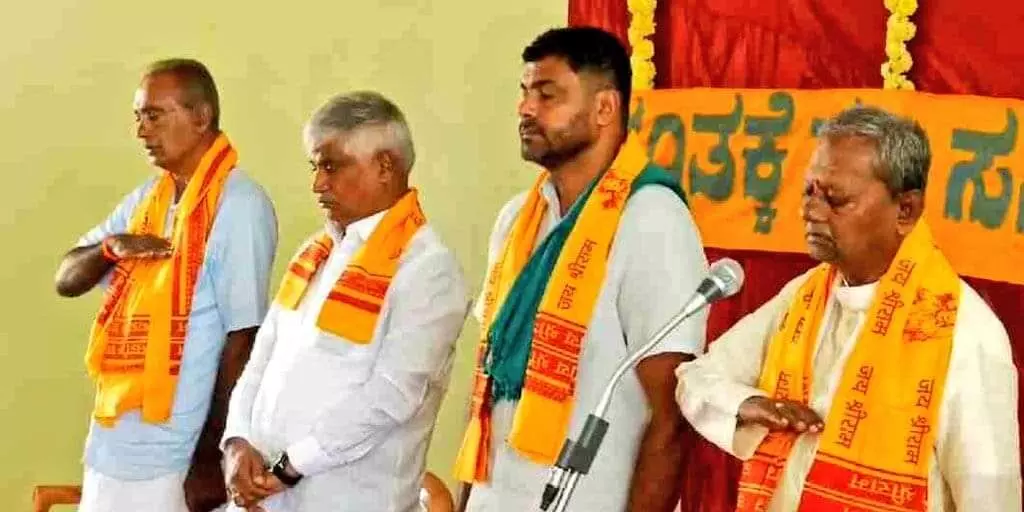 ಆರೆಸ್ಸೆಸ್ ಕಾರ್ಯಕ್ರಮದಲ್ಲಿ ಶಾಸಕ ದರ್ಶನ್ ಪುಟ್ಟಣ್ಣಯ್ಯ ಭಾಗಿ: ಸಾಮಾಜಿಕ ಜಾಲತಾಣದಲ್ಲಿ ತೀವ್ರ ಆಕ್ರೋಶ