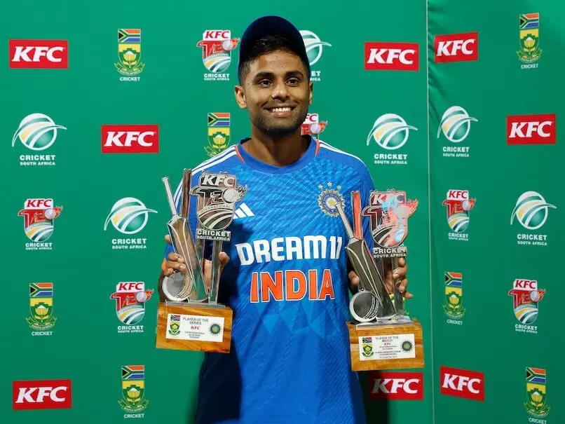 ಐಸಿಸಿ ವರ್ಷದ ಟಿ20 ಆಟಗಾರ ಪ್ರಶಸ್ತಿಗೆ ಸೂರ್ಯಕುಮಾರ್ ಆಯ್ಕೆ