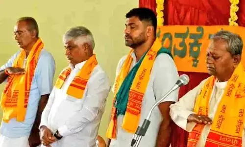 ಆರೆಸ್ಸೆಸ್ ಕಾರ್ಯಕ್ರಮದಲ್ಲಿ ಶಾಸಕ ದರ್ಶನ್ ಪುಟ್ಟಣ್ಣಯ್ಯ ಭಾಗಿ: ಸಾಮಾಜಿಕ ಜಾಲತಾಣದಲ್ಲಿ ತೀವ್ರ ಆಕ್ರೋಶ