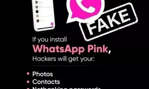 ಪಿಂಕ್ ವಾಟ್ಸ್ ಆ್ಯಪ್ ಬಳಕೆ ಅಪಾಯಕಾರಿ: ಪೊಲೀಸ್ ಇಲಾಖೆ ಎಚ್ಚರಿಕೆ
