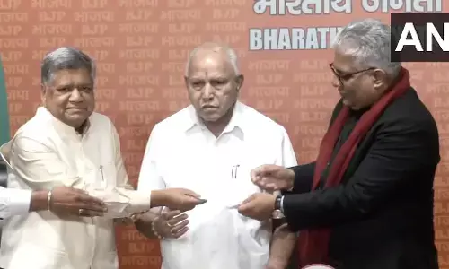 ಕಾಂಗ್ರೆಸ್‌ ತೊರೆದು ಮತ್ತೆ ಬಿಜೆಪಿ ಸೇರಿದ ಜಗದೀಶ್ ಶೆಟ್ಟರ್