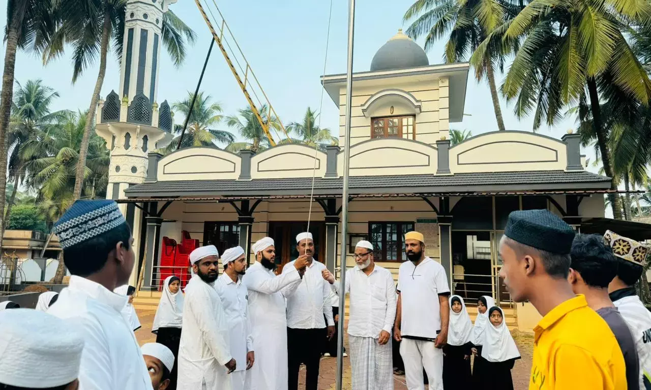 ಮೂಡುಶೆಡ್ಡೆ-ಎದುರುಪದವು: ಹಯಾತುಲ್ ಇಸ್ಲಾಂ ಮಸೀದಿ-ಮದ್ರಸದಲ್ಲಿ ಗಣರಾಜ್ಯೋತ್ಸವ