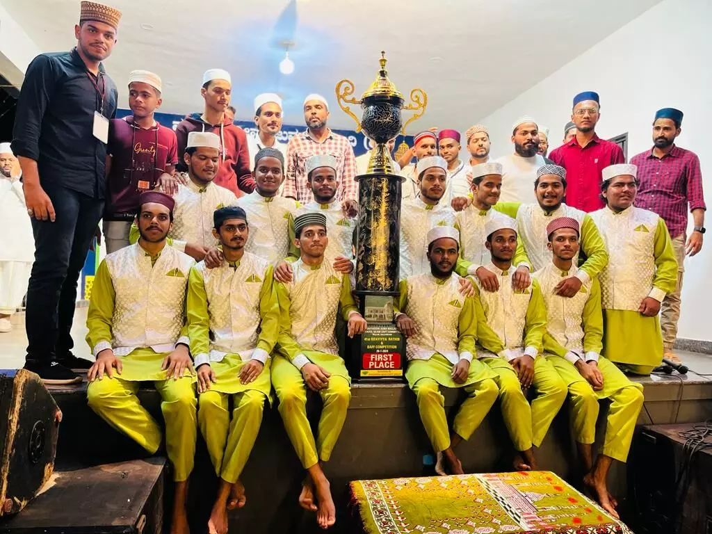 ರಾಜ್ಯಮಟ್ಟದ ದಫ್ ಸ್ಪರ್ಧೆ: ಕಾಪು ಪೊಲಿಪು ಖುವ್ವತುಲ್ ಇಸ್ಲಾಮ್ಗೆ ಚಾಂಪಿಯನ್ ಪ್ರಶಸ್ತಿ