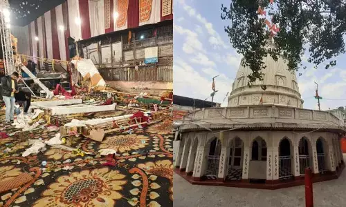 ಹೊಸದಿಲ್ಲಿ: ಕಲ್ಕಾಜಿ ಮಂದಿರದಲ್ಲಿ ವೇದಿಕೆ ಕುಸಿದು ಮಹಿಳೆ ಮೃತ್ಯು; ಹಲವರಿಗೆ ಗಾಯ